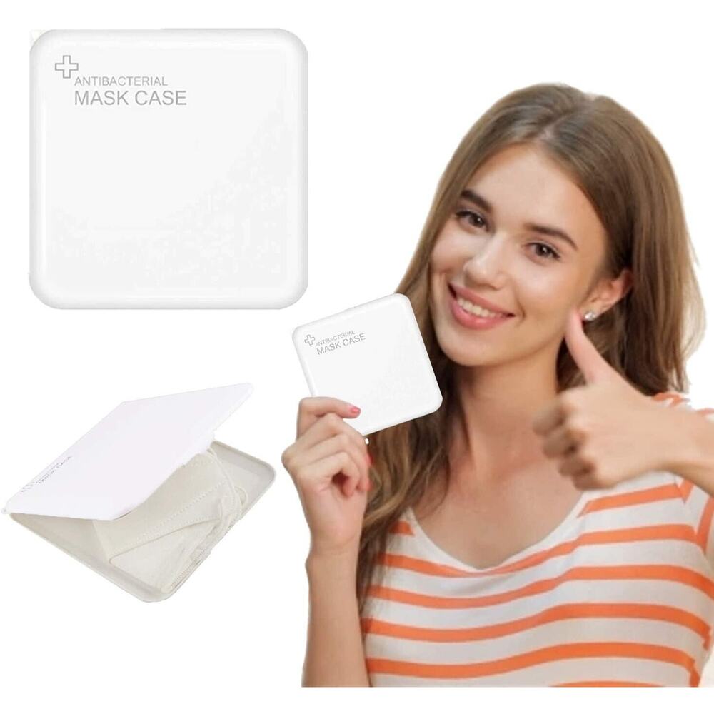 Portable Face Mask Storage Case Cover Holder Optional Colors For Masks US